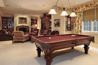 Pool table assembly with perfect leveling in Greenville content img3